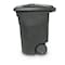 Toter Toter 96 Gal. Trash Can Blackstone with Quiet Wheels and Lid ANA96 - alternate 7